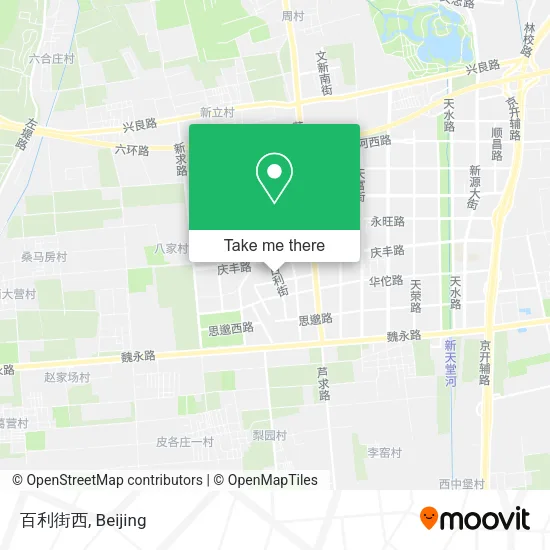 百利街西 map