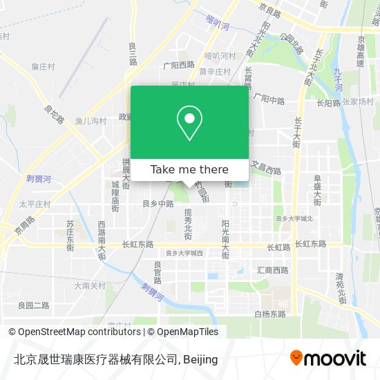 北京晟世瑞康医疗器械有限公司 map