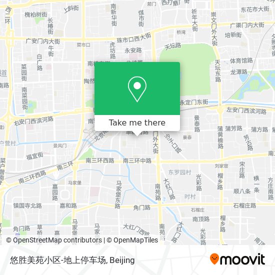 悠胜美苑小区-地上停车场 map