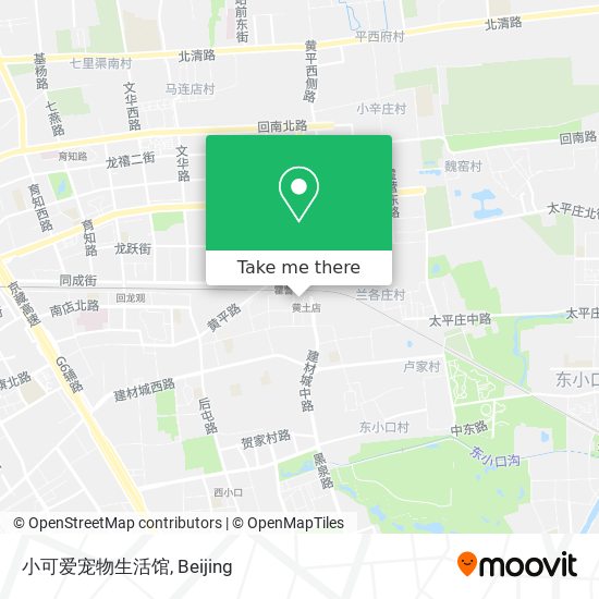 小可爱宠物生活馆 map