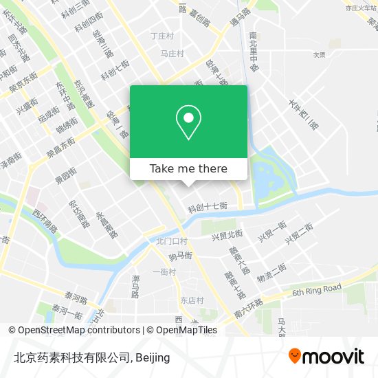 北京药素科技有限公司 map