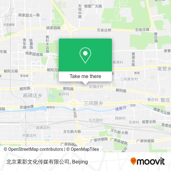 北京素影文化传媒有限公司 map