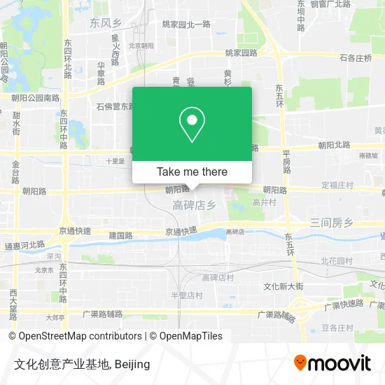 文化创意产业基地 map