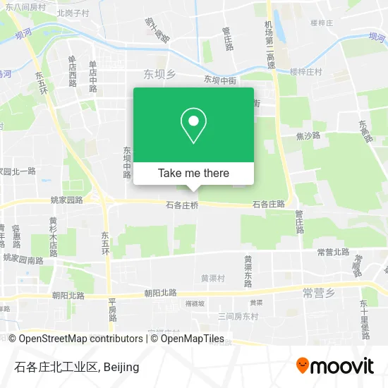 石各庄北工业区 map