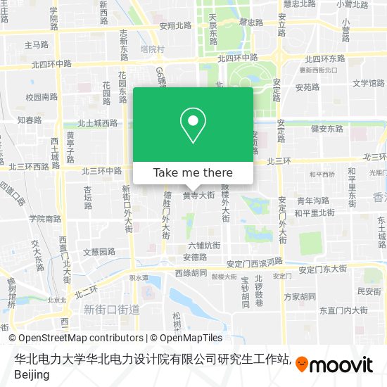 华北电力大学华北电力设计院有限公司研究生工作站 map