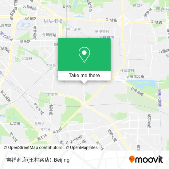 吉祥商店(王村路店) map
