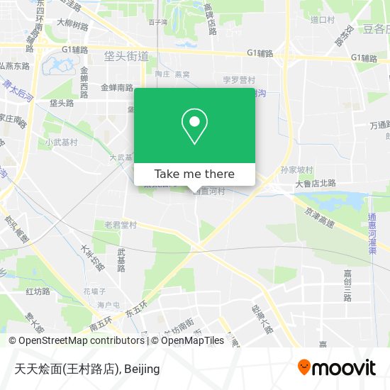 天天烩面(王村路店) map