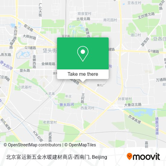 北京富运新五金水暖建材商店-西南门 map