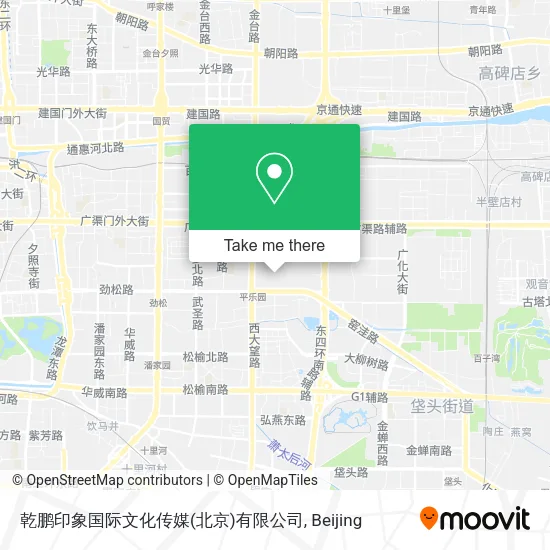 乾鹏印象国际文化传媒(北京)有限公司 map