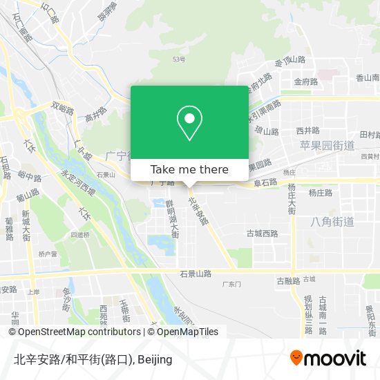 北辛安路/和平街(路口) map