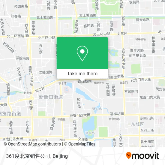 361度北京销售公司 map