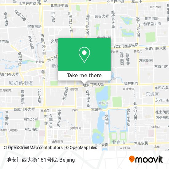 地安门西大街161号院 map