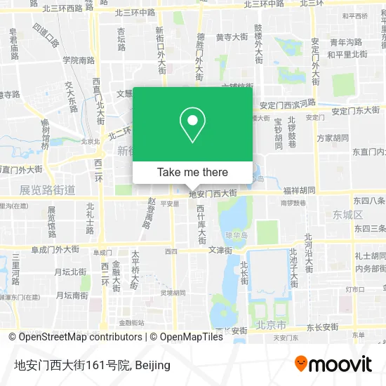 地安门西大街161号院 map