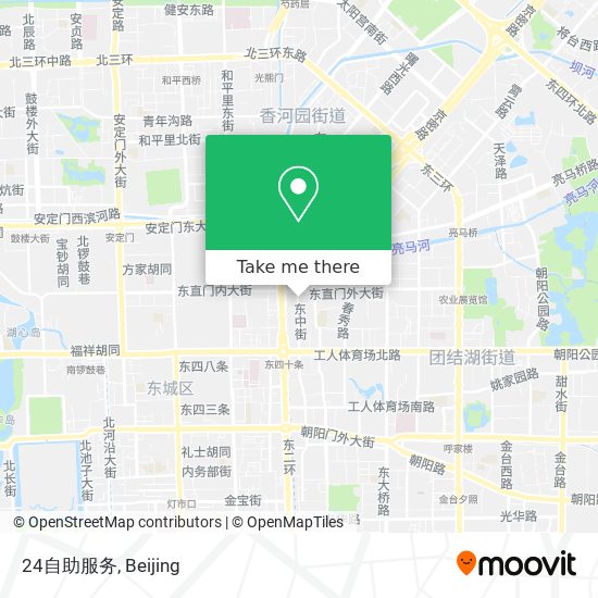 24自助服务 map