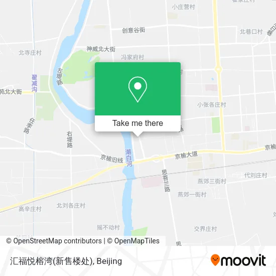 汇福悦榕湾(新售楼处) map