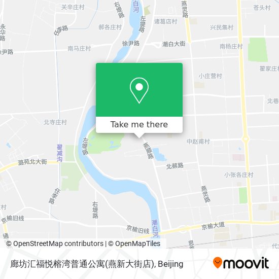 廊坊汇福悦榕湾普通公寓(燕新大街店) map