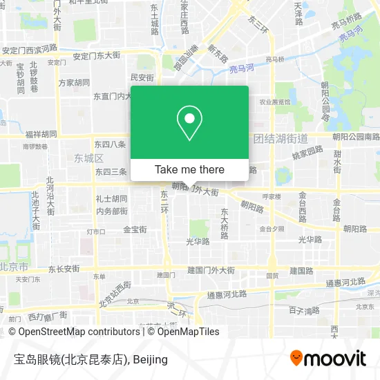宝岛眼镜(北京昆泰店) map