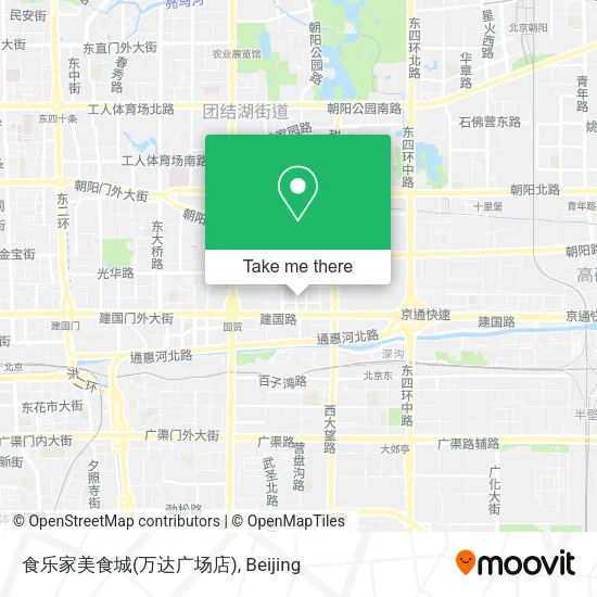 食乐家美食城(万达广场店) map