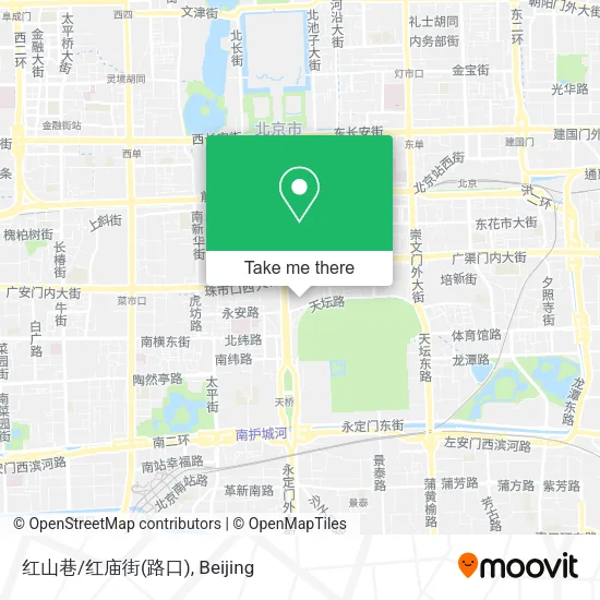 红山巷/红庙街(路口) map