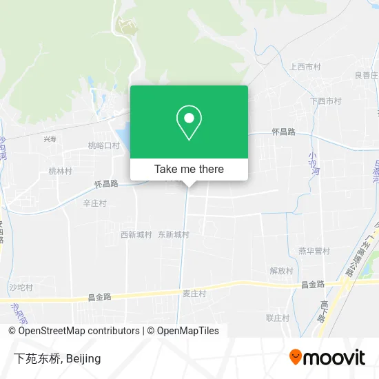 下苑东桥 map