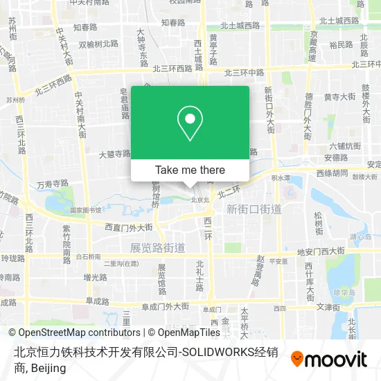北京恒力铁科技术开发有限公司-SOLIDWORKS经销商 map