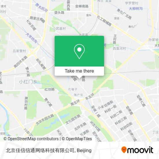 北京佳信信通网络科技有限公司 map