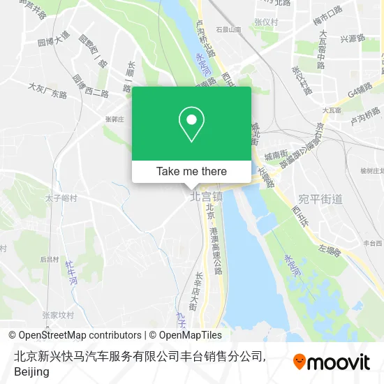 北京新兴快马汽车服务有限公司丰台销售分公司 map