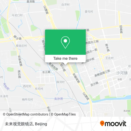 未来视觉眼镜店 map