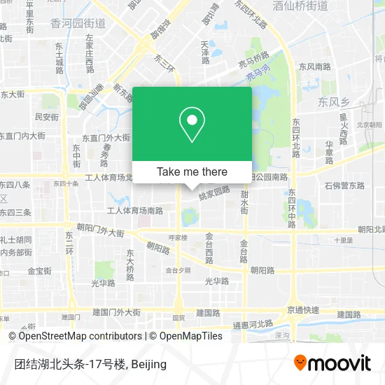 团结湖北头条-17号楼 map