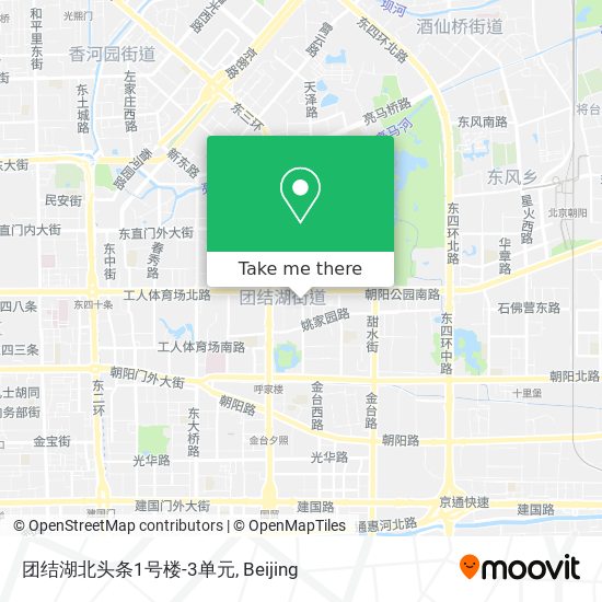 团结湖北头条1号楼-3单元 map