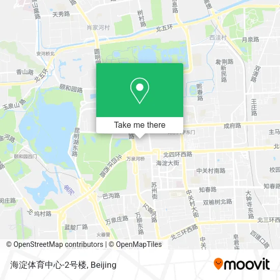 海淀体育中心-2号楼 map
