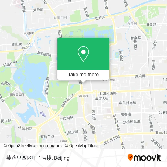 芙蓉里西区甲-1号楼 map