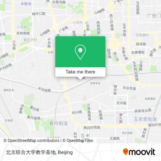 北京联合大学教学基地 map