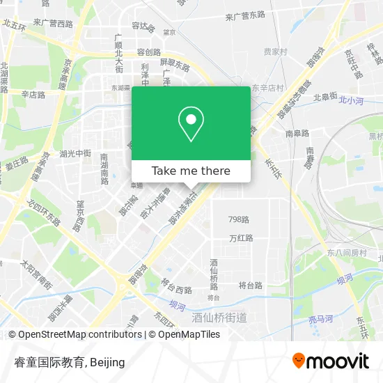 睿童国际教育 map