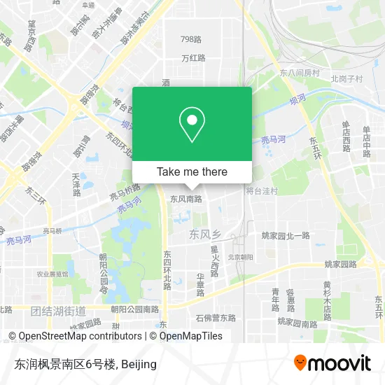 东润枫景南区6号楼 map