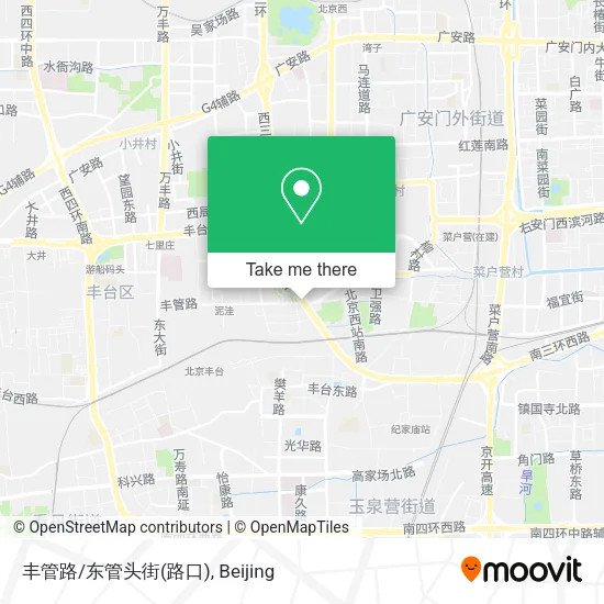 丰管路/东管头街(路口) map