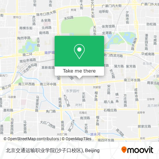 北京交通运输职业学院(沙子口校区) map