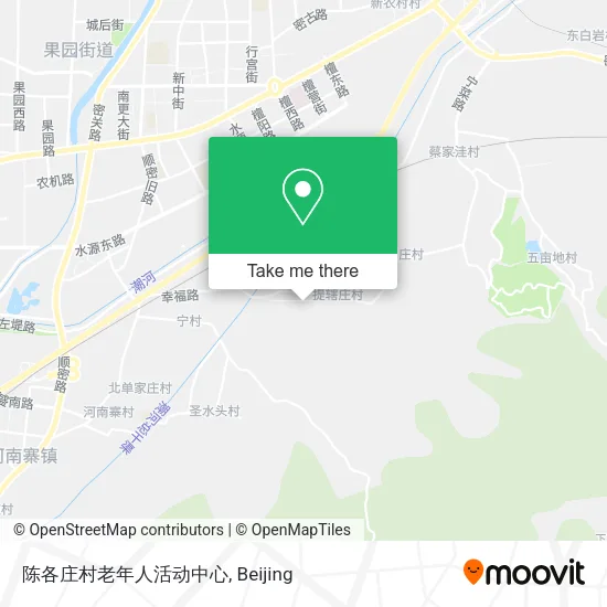 陈各庄村老年人活动中心 map
