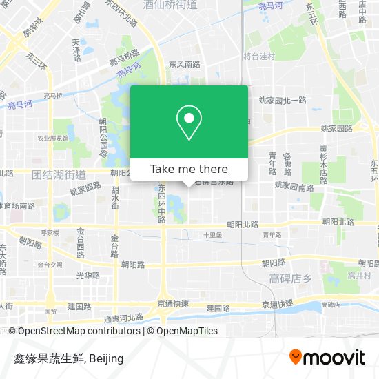 鑫缘果蔬生鲜 map