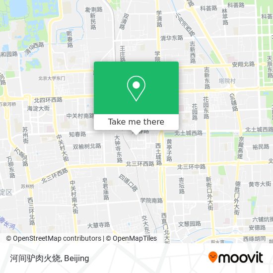 河间驴肉火烧 map