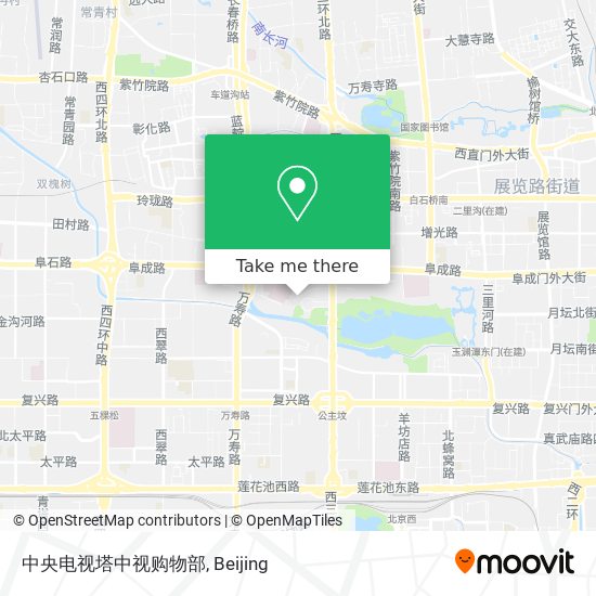 中央电视塔中视购物部 map