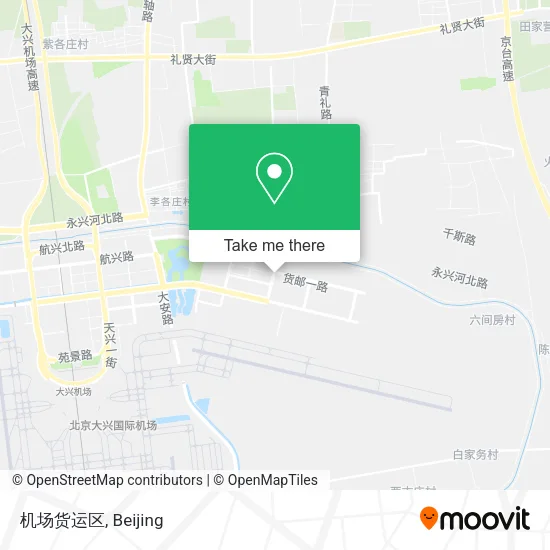 机场货运区 map