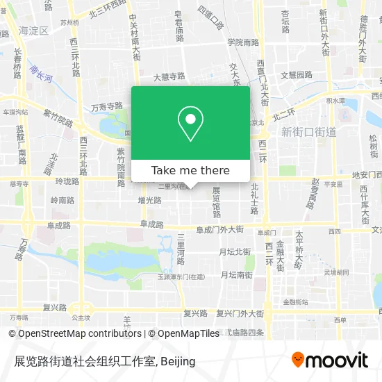 展览路街道社会组织工作室 map