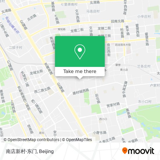 南店新村-东门 map