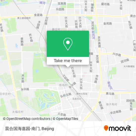 晨合国海嘉园-南门 map
