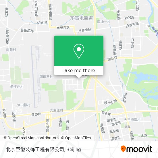 北京巨徽装饰工程有限公司 map