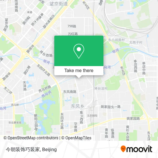 今朝装饰巧装家 map