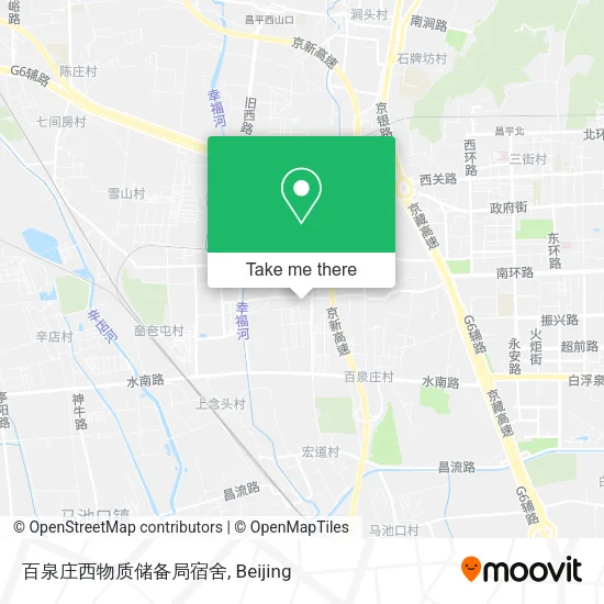 百泉庄西物质储备局宿舍 map
