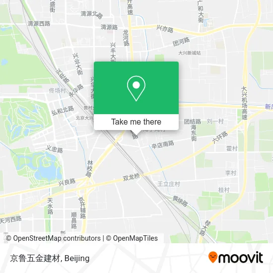 京鲁五金建材 map