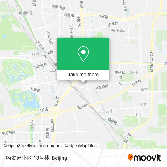物资局小区-13号楼 map